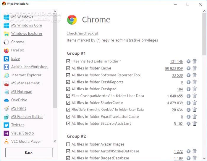 دانلود Wipe Professional 2025.13 - دانلود پاکسازی کامپیوتر از اطلاعات اضافی - سافت گذر