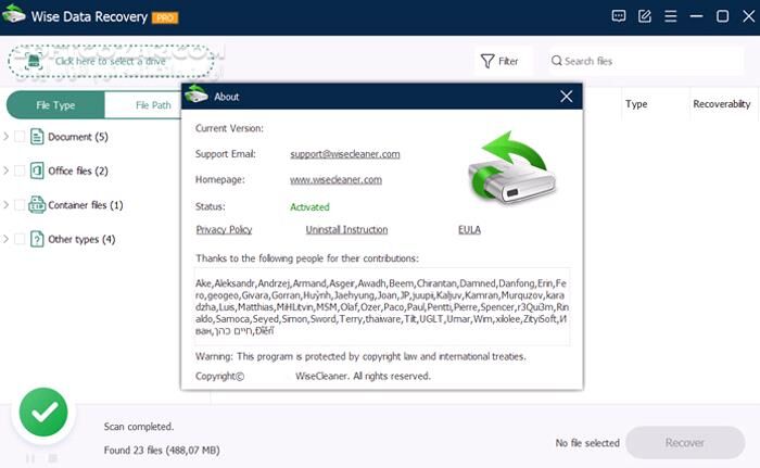 دانلود Wise Data Recovery Pro 6.2.2.520 - دانلود ریکاوری انواع فایل ها - سافت گذر