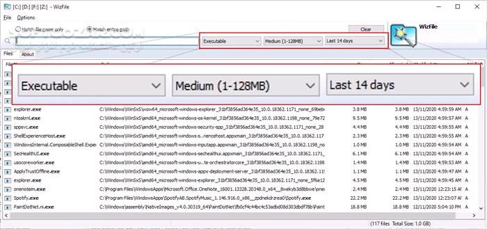 دانلود WizFile 3.10 - دانلود جستجو در ویندوز - سافت گذر
