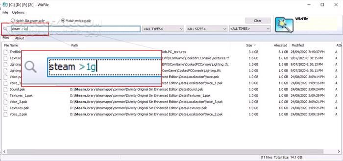 دانلود WizFile 3.10 - دانلود جستجو در ویندوز - سافت گذر