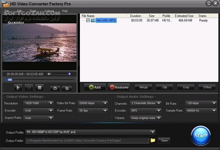 دانلود WonderFox HD Video Converter Factory Pro 28.1 + Portable - دانلود تبدیل کننده فرمت ویدئویی واندرفاکس - سافت گذر
