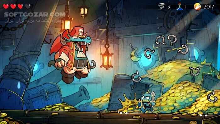 دانلود Wonder Boy The Dragons Trap - دانلود بازی اکشن ماجرایی - سافت گذر
