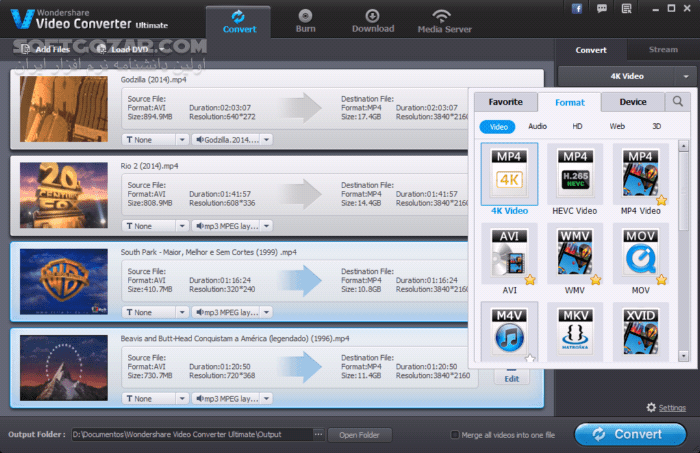 دانلود Wondershare UniConverter 17.1.0.454 / macOS - دانلود تبدیل فرمت فیلم و صوت - سافت گذر