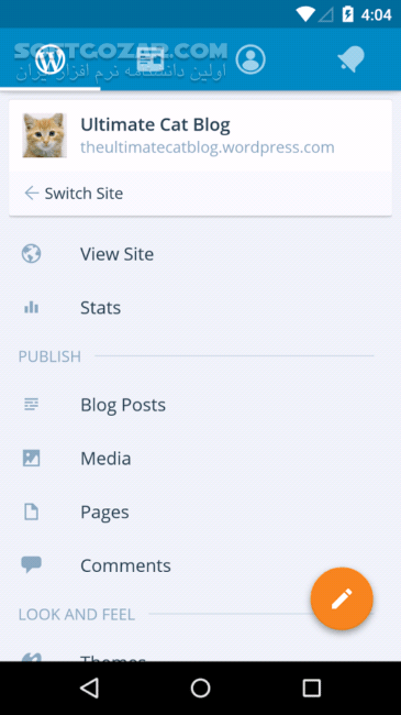 دانلود WordPress 26.3 for Android +8.0 - دانلود وردپرس برای اندروید - سافت گذر