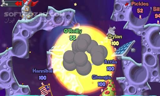 دانلود Worms 0.0.34 for Android - دانلود بازی معروف و محبوب کرم ها برای اندروید - سافت گذر