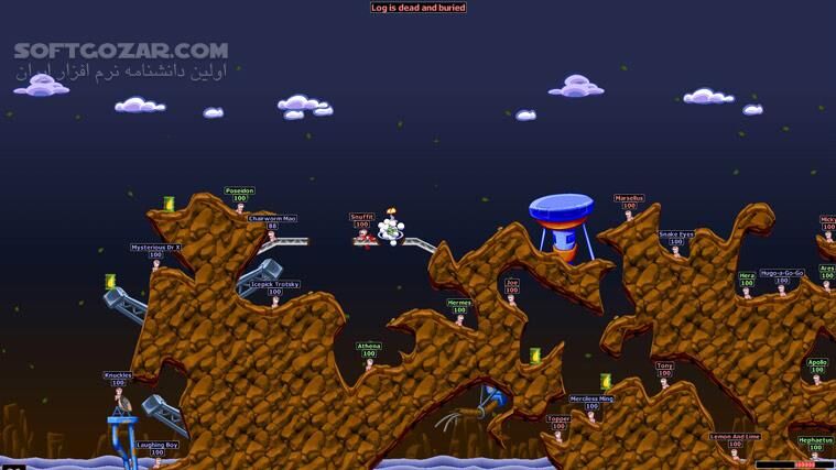 دانلود Worms World Party Remastered - دانلود بازی کرم‌ها مهمانی جهانی | نسخه‌ی بازسازی‌شده - سافت گذر