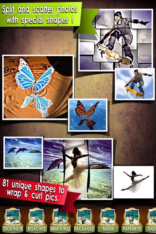 دانلود Wrap Camera 1.0 for Android - دانلود مجموعه افکت ها بسیار زیبا برای تصاویر برای اندروید - سافت گذر