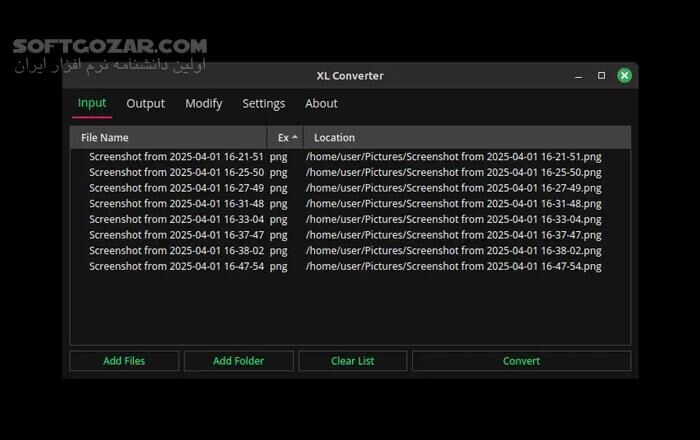 دانلود XL Converter 1.2.3 - دانلود تبدیل فرمت و کاهش حجم عکس‌ - سافت گذر