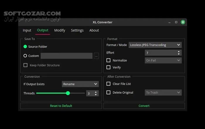 دانلود XL Converter 1.2.3 - دانلود تبدیل فرمت و کاهش حجم عکس‌ - سافت گذر