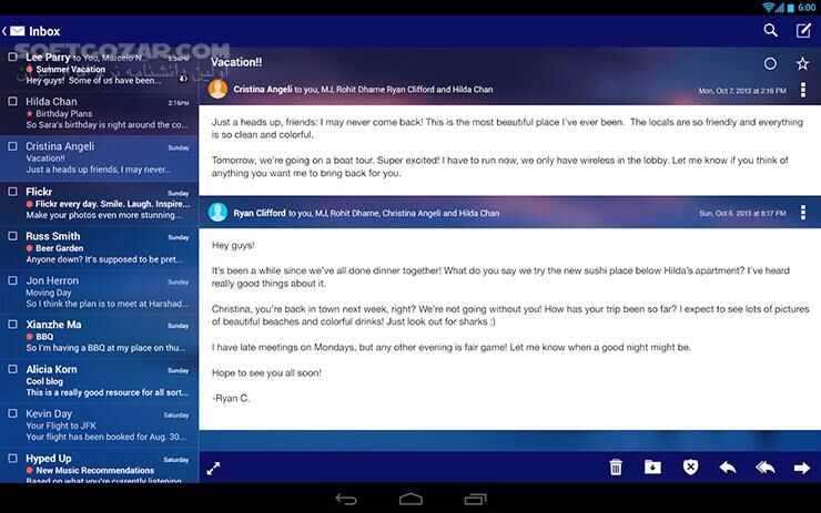 دانلود Yahoo Mail 7.77.0 for Android +9.0 - دانلود ایمیل یاهو برای اندروید - سافت گذر