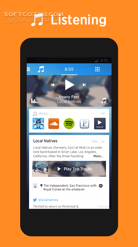 دانلود Yahoo Aviate Launcher 3.2.12.8 for Android +4.1 - دانلود لانچر یاهو برای اندروید - سافت گذر
