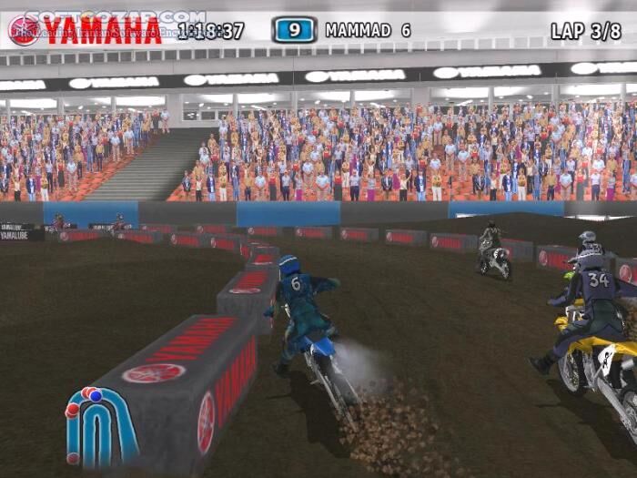 دانلود Yamaha Supercross - دانلود بازی موتورهای پرشی یاماها - سافت گذر