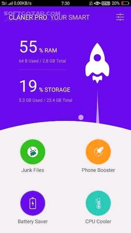 دانلود Your Smart Cleaner Pro 4.0 For Android +4.1 - دانلود پاک سازی هوشمند برای اندروید - سافت گذر