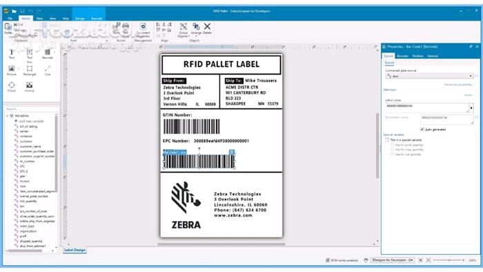 دانلود ZebraDesigner Professional 3.3.0.89 - دانلود طراحی برچسب - سافت گذر