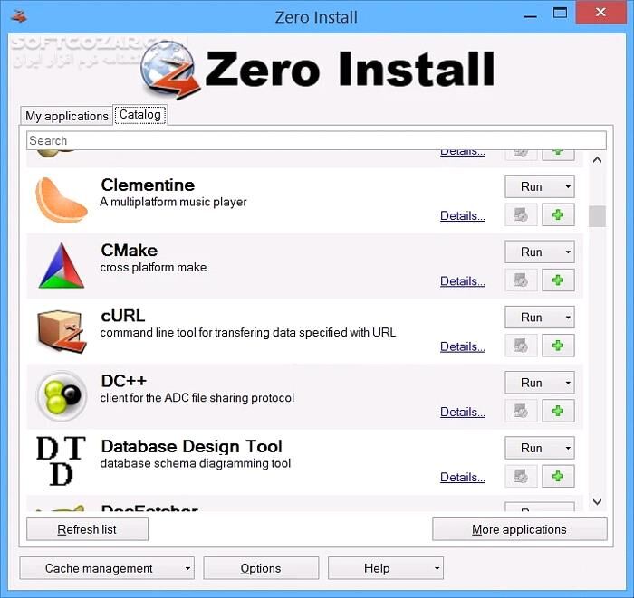 دانلود Zero Install 2.28.1 - دانلود اجرای برنامه ها بدون نیاز به نصب - سافت گذر
