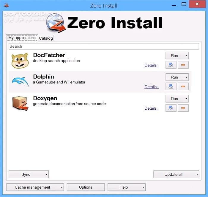 دانلود Zero Install 2.28.1 - دانلود اجرای برنامه ها بدون نیاز به نصب - سافت گذر
