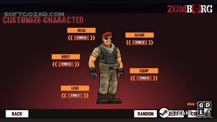 دانلود Zomborg - دانلود بازی اکشن شوتر - سافت گذر