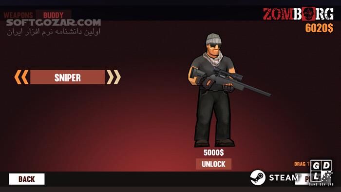 دانلود Zomborg - دانلود بازی اکشن شوتر - سافت گذر