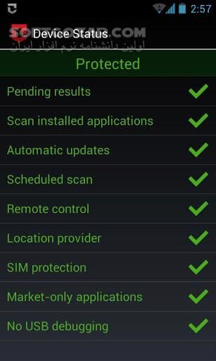 دانلود Zoner Mobile Security 1.15.5 for Android +2.1 - دانلود آنتی ویروس زونر برای اندروید - سافت گذر