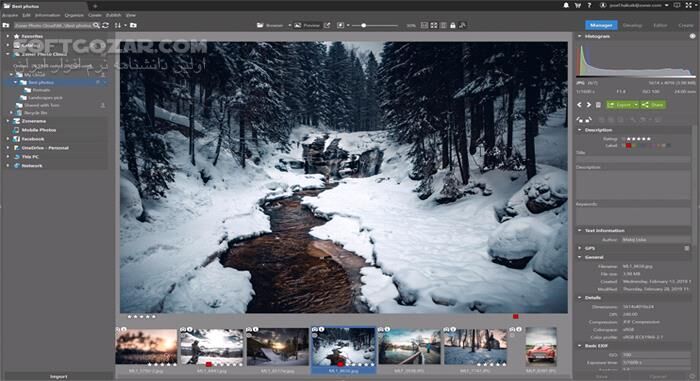 دانلود Zoner Photo Studio X 19.2509.2.665 - دانلود ویرایش عکس - سافت گذر