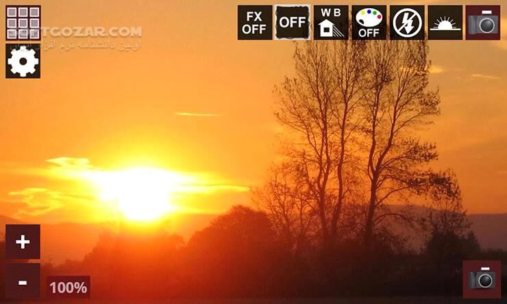 دانلود Zoom Camera Pro 7.5 for Android +2.1 - دانلود دوربین اندروید با افکت های گوناگون برای اندروید - سافت گذر