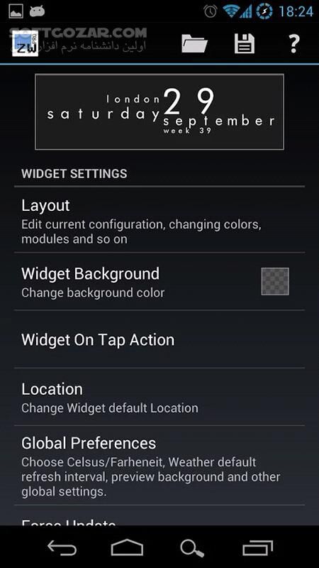 دانلود Zooper Widget Pro 2.60 for Android +3.2 - دانلود ایجاد ویجت های شخصی برای اندروید - سافت گذر
