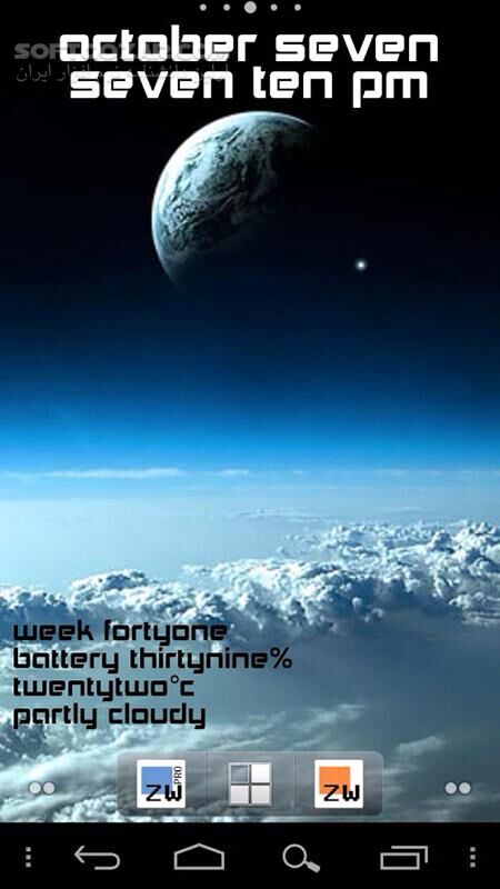 دانلود Zooper Widget Pro 2.60 for Android +3.2 - دانلود ایجاد ویجت های شخصی برای اندروید - سافت گذر