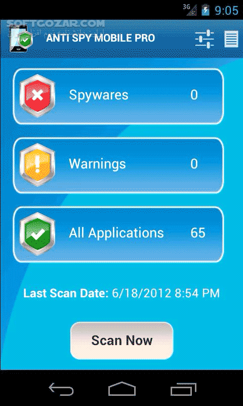دانلود Anti Spy Mobile PRO 1.9.10.49 for Android +2.0 - دانلود نرم افزار ضد جاسوسی برای اندروید - سافت گذر