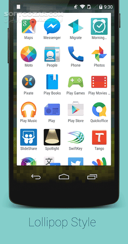 دانلود App Swap 1.2.0.610 for Android +4.1 - دانلود میانبر برنامه و تماس برای اندروید - سافت گذر