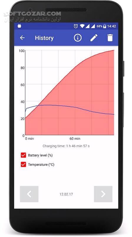 دانلود Battery Warner Pro 1.148 For Android +4.1 - دانلود اعلان میزان شارژ باطری برای اندروید - سافت گذر
