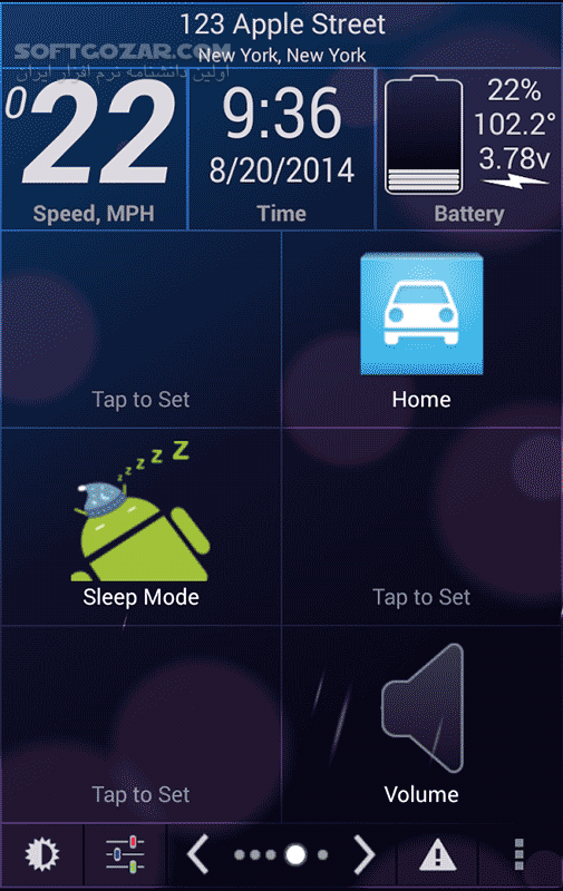 دانلود Car Home Ultra Full 4.40 for Android - دانلود داشبورد ماشین برای اندروید - سافت گذر
