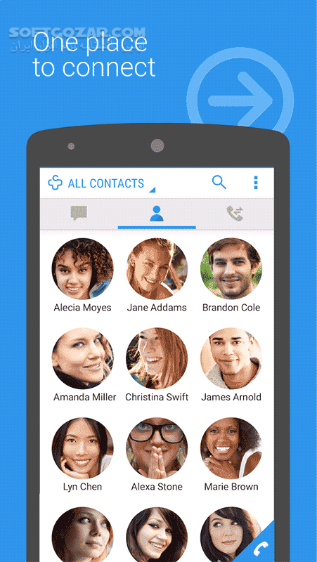 دانلود Google Contacts 4.69.26.834551863 for Android +8.0 - دانلود گوگل کانتکت برای اندروید - سافت گذر
