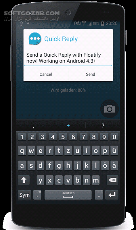 دانلود Floatify Pro 11.61 for Android +4.1 - دانلود نوتیفیکیشن برای اندروید - سافت گذر