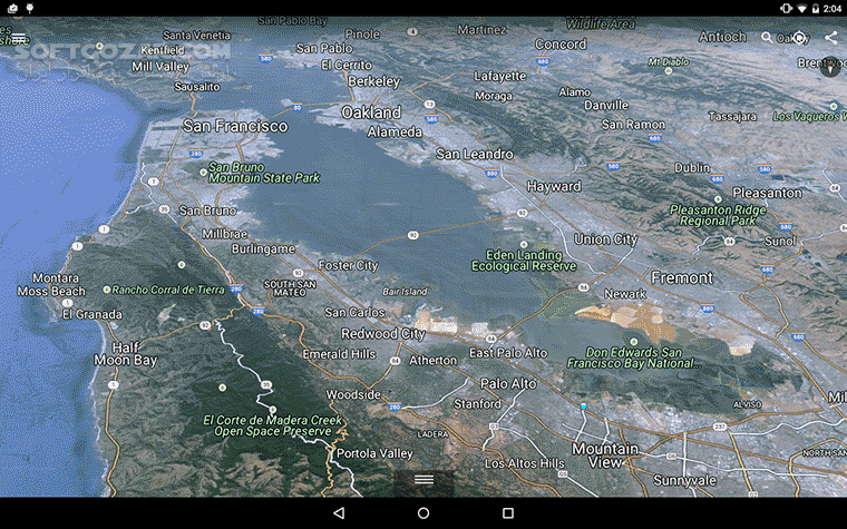 دانلود Google Earth 10.94.0.3 for Android +5.0 - دانلود گوگل ارث برای اندروید - سافت گذر