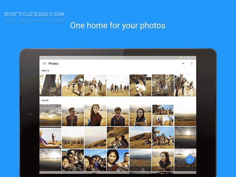 دانلود Google Photos 7.55.0.835314738 For Android +6.0 - دانلود گالری گوگل برای اندروید - سافت گذر