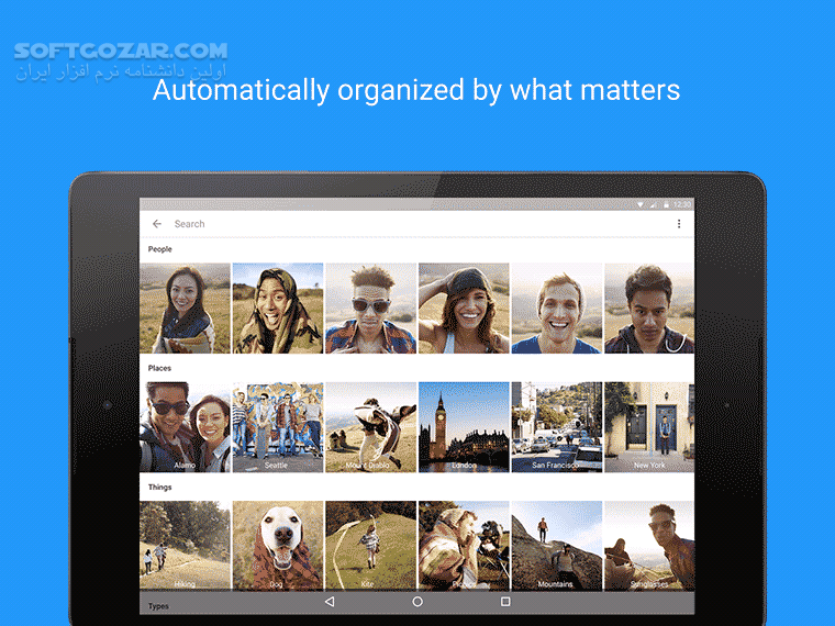 دانلود Google Photos 7.55.0.835314738 For Android +6.0 - دانلود گالری گوگل برای اندروید - سافت گذر