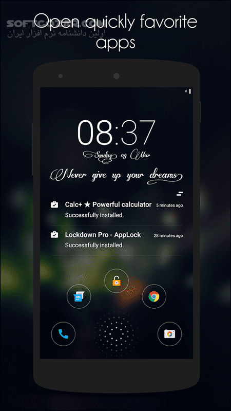 دانلود Hi Locker Pro 2.0.9 for Android +4.1 - دانلود قفل صفحه برای اندروید - سافت گذر