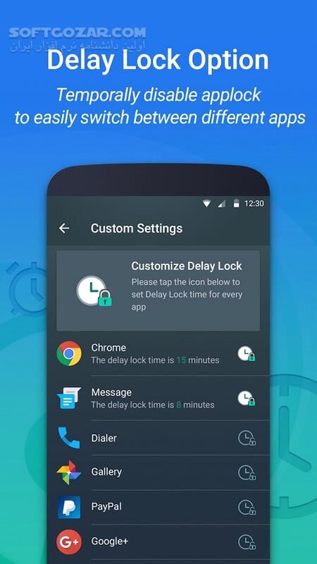 دانلود IObit Applock: Face Lock & Fingerprint Lock v2.5.0 Pro for Android +4.0.3 - دانلود قفل اندروید برای اندروید - سافت گذر