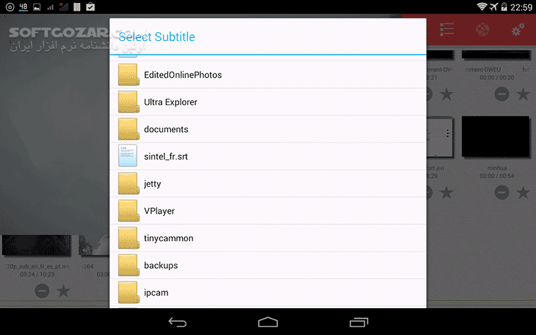 دانلود Lua Player Pro 3.5.3 for Android +4.1 - دانلود ویدئو پلیر متحرک برای اندروید - سافت گذر