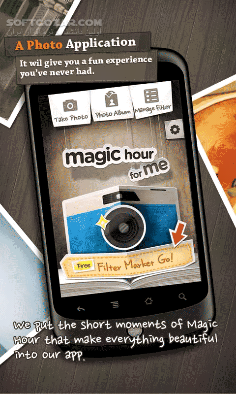 دانلود Magic Hour 1.4.5 for Android +2.3 - دانلود ویرایش تصاویر با بیش از صدها افکت برای اندروید - سافت گذر