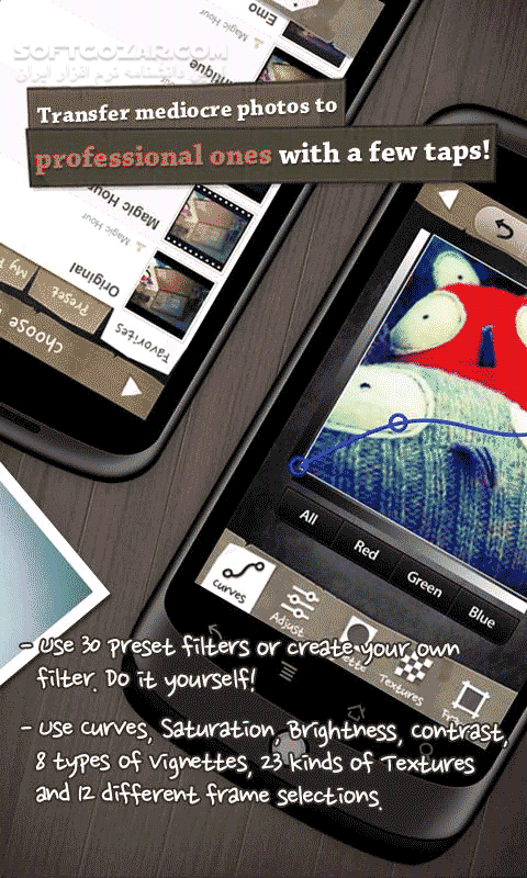دانلود Magic Hour 1.4.5 for Android +2.3 - دانلود ویرایش تصاویر با بیش از صدها افکت برای اندروید - سافت گذر
