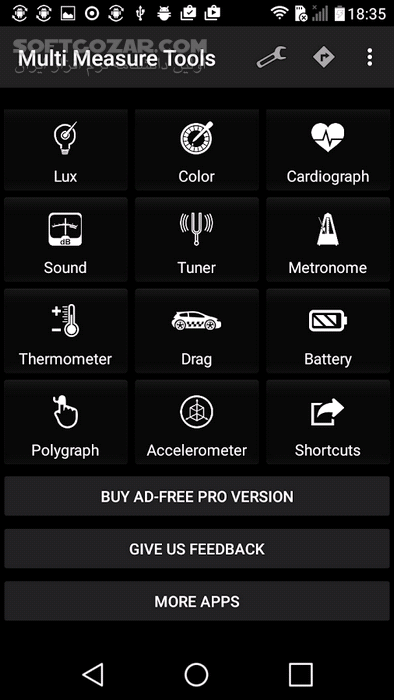 دانلود Multi Measure Tools 17.9 for Android +3.0 - دانلود ابزار اندازه گیری چندگانه برای اندروید - سافت گذر