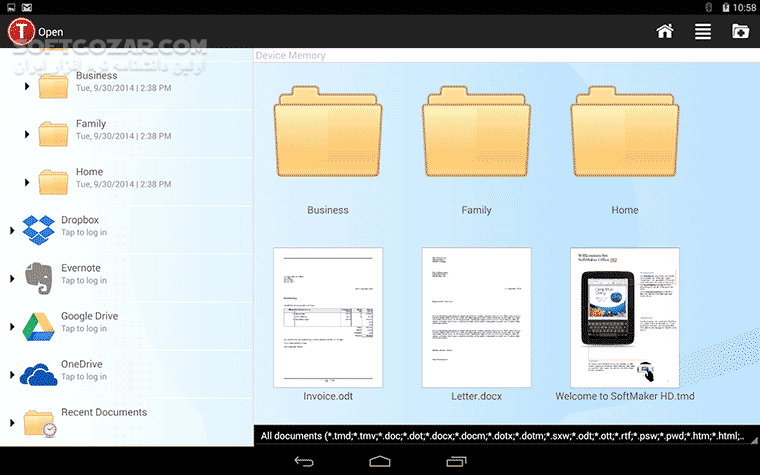 دانلود Office HD - TextMaker FULL 2016.767.0623 for Android +4.0 - دانلود پردازش متن قدرتمند با امکانات فوق العاده برای اندروید - سافت گذر