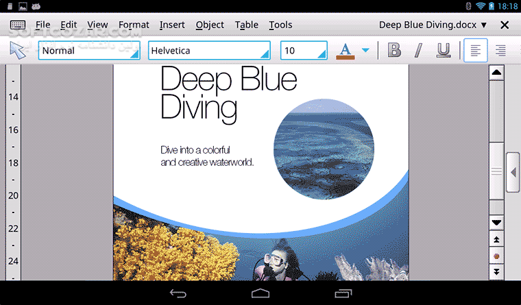 دانلود Office HD - TextMaker FULL 2016.767.0623 for Android +4.0 - دانلود پردازش متن قدرتمند با امکانات فوق العاده برای اندروید - سافت گذر