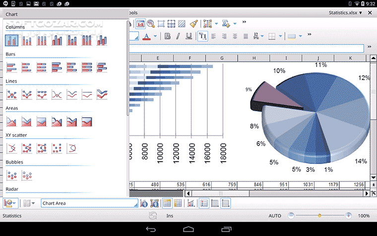 دانلود Office HD - PlanMaker FULL 2016.767.0623 for Android +4.0 - دانلود اکسل قدرتمند برای تبلت ها برای اندروید - سافت گذر