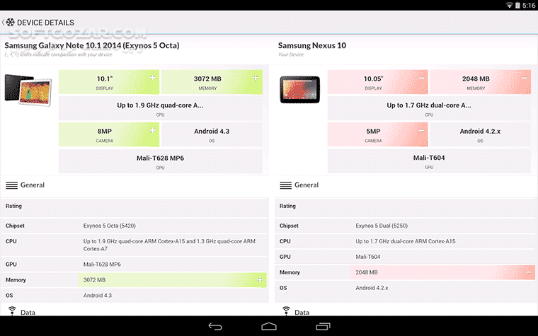 دانلود PCMark 2.0.3716 for Android +4.1 - دانلود بنچمارک گوشی برای اندروید - سافت گذر