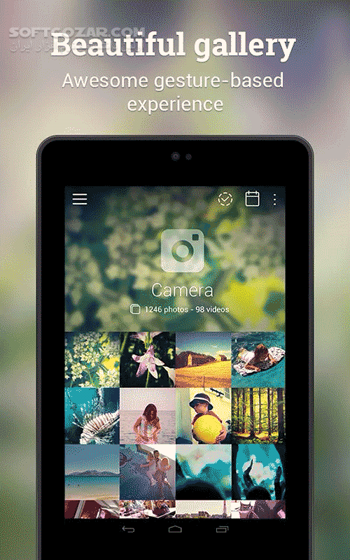 دانلود Piktures Gallery Photo & Video 2.9 for Android +4.1 - دانلود گالری اندروید برای اندروید - سافت گذر