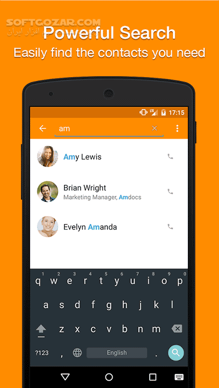 دانلود Simpler Contacts & Dialer Pro 8.6 for Android +4.0 - دانلود دفترچه تلفن برای اندروید - سافت گذر