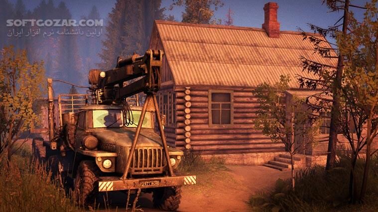 دانلود SpinTires - دانلود بازی لاستیک‌های چرخان - شبیه‌ساز رانندگی با ماشین‌های سنگین - سافت گذر