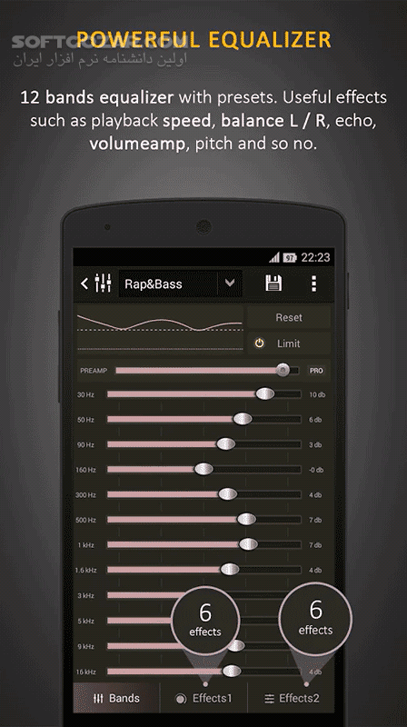 دانلود Stellio Music Player 6.8.0 for Android +4.1 - دانلود پلیر استلیو برای اندروید - سافت گذر